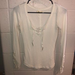 White Hollister long-sleeve